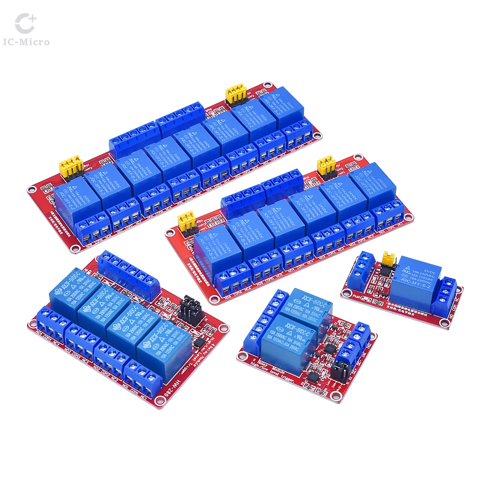 Relay 8 Channel Board - 1 2 6 4 8 Kanal