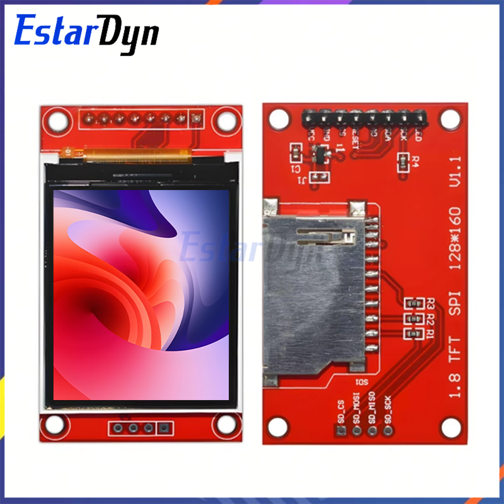 Home Automation Raspberry Pi - 1,8 Zoll ST7735S TFT LCD Display