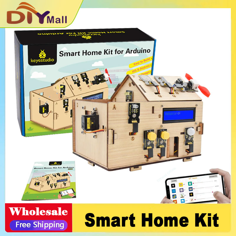 Home Automation Diy Kit - Keyestudio Smart IoT Home Kit mit