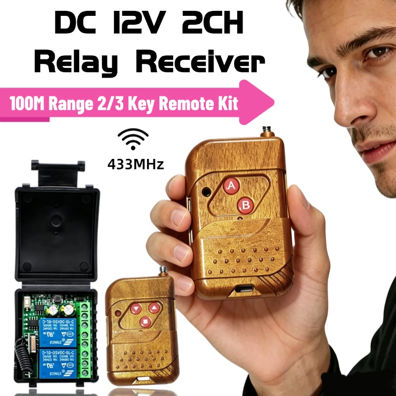 433Mhz Receiver Module - 433,92 MHz DC 9-30V 12V 24V