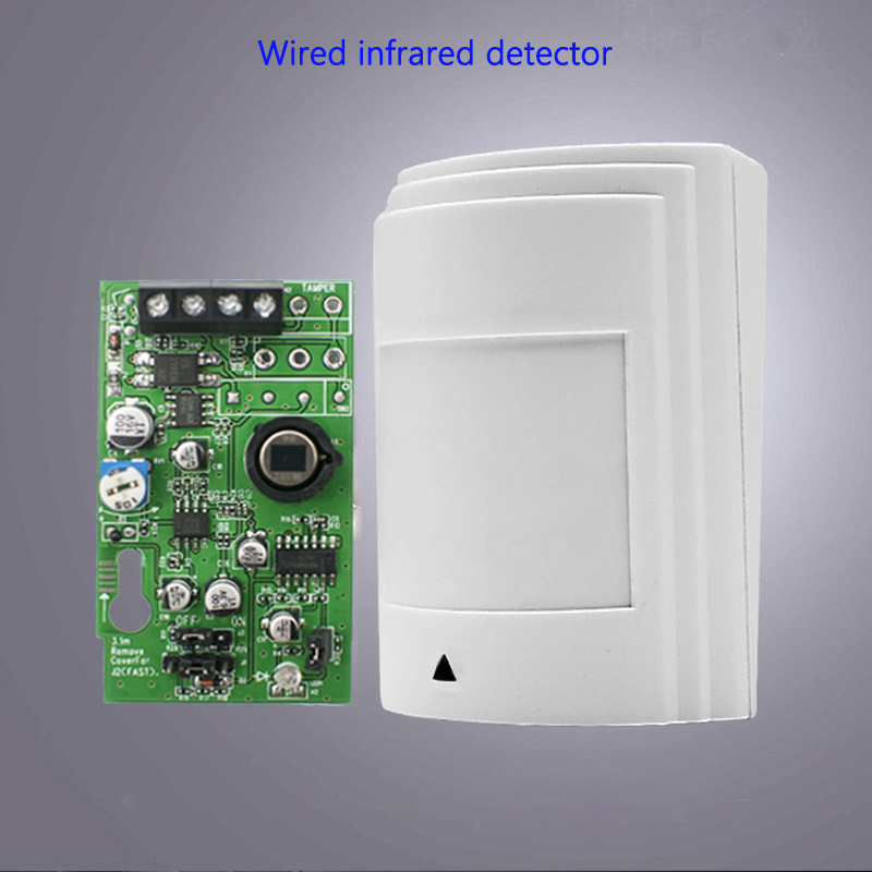 Motion Sensor Pir Wired - Infrarot-Bewegungsmelder für den Innenbereich, Wandmontage, Kabelgebunden,