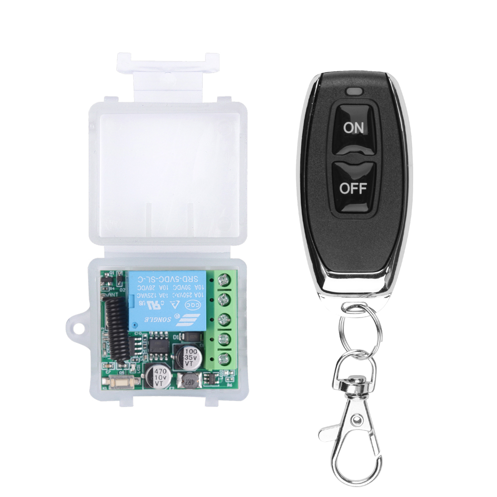 Diy Home Automation Controller - DC 12V 433Mhz RF Funkfernbedienungsschalter Relais