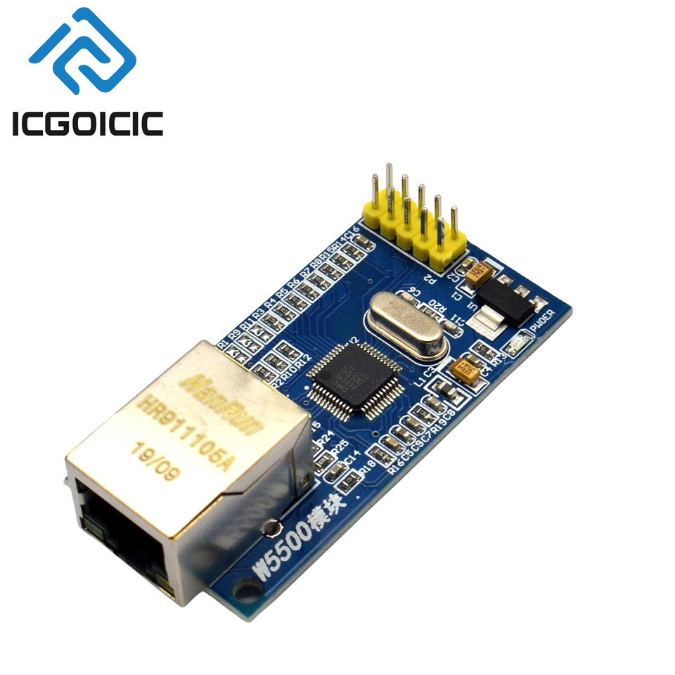 Ethernet Module W5500 - W5500 Ethernet-Modul – festverdrahtetes TCP/IP, 32