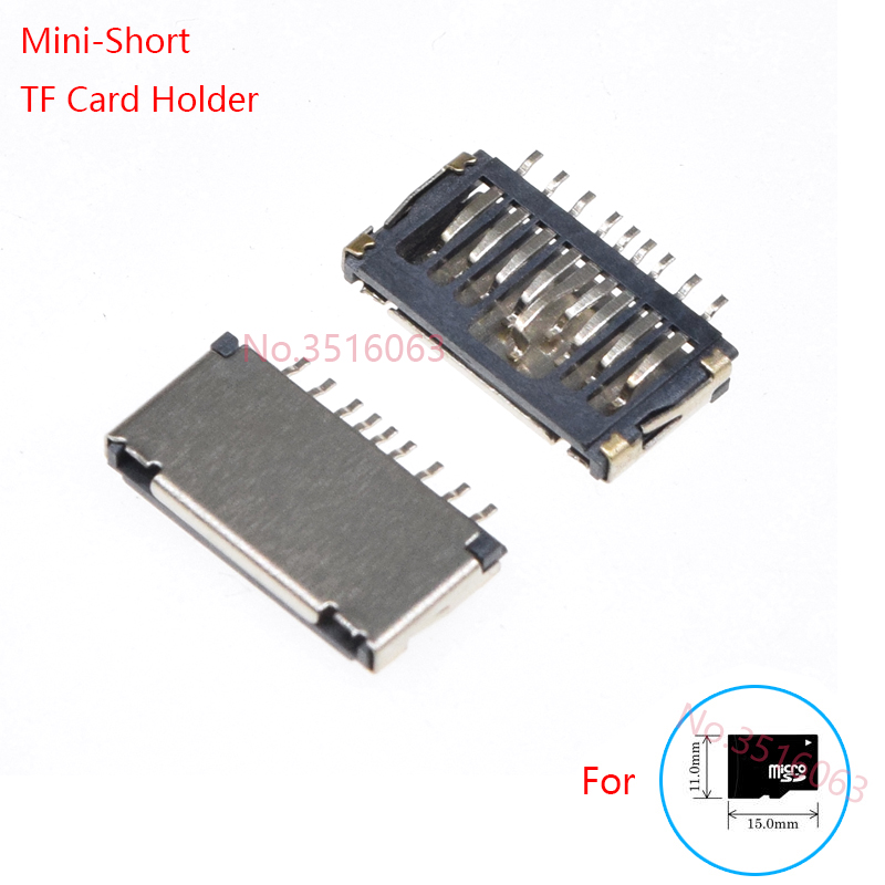 Home Assistant Sd - 5/10 Stück Mini-Short Ultradünner TF-Kartenhalter-Anschlussbuchse Push-in