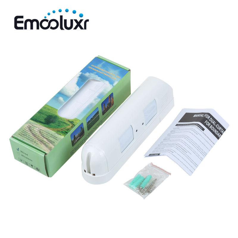 Motion Sensor Pir Wired - DC12V Kabelgebundener Dualer Vorhang-PIR-Bewegungssensor Anti-Masken- und