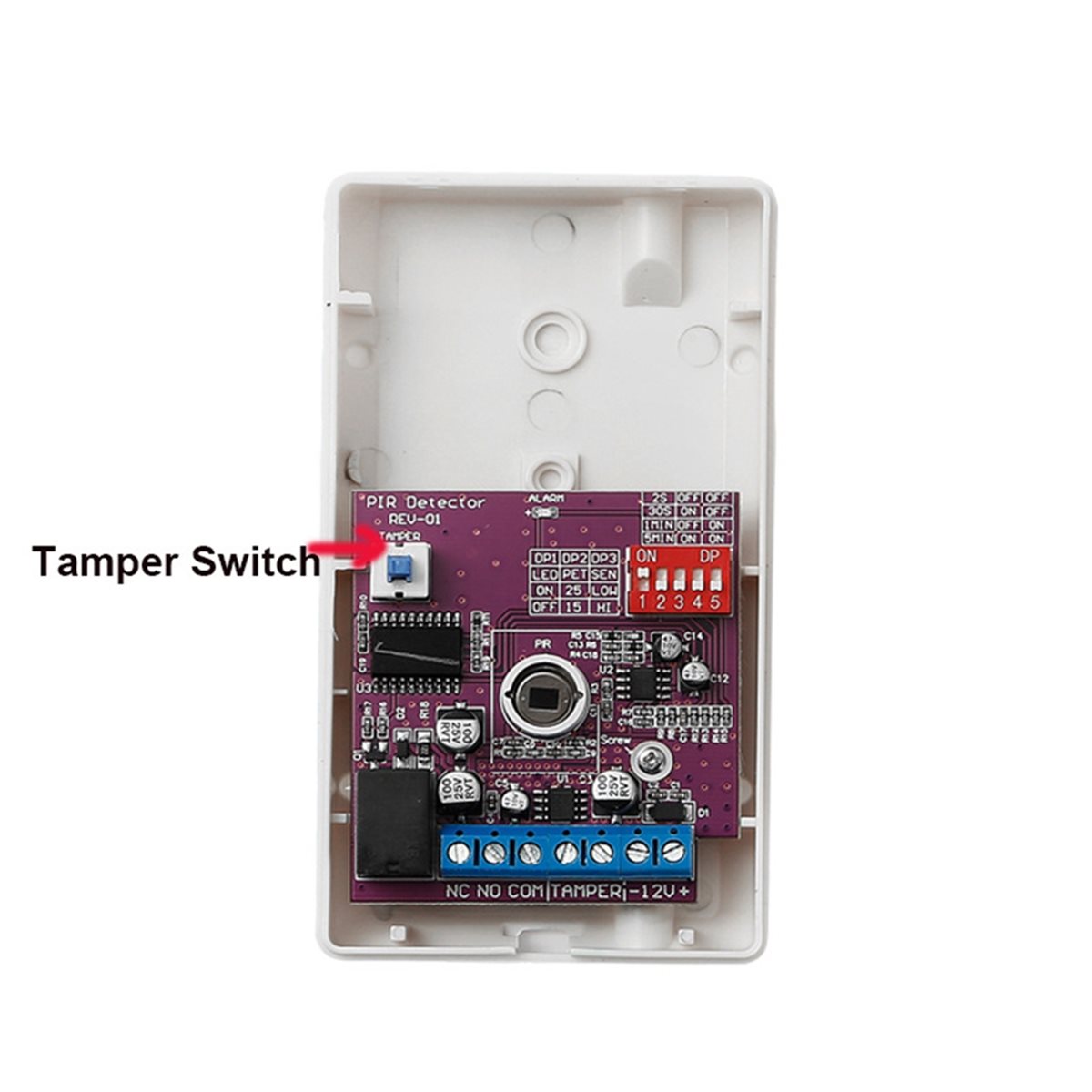 Motion Sensor Pir Wired - AA80 12V Kabelgebundener Passiver Innen-Bewegungsmelder PIR