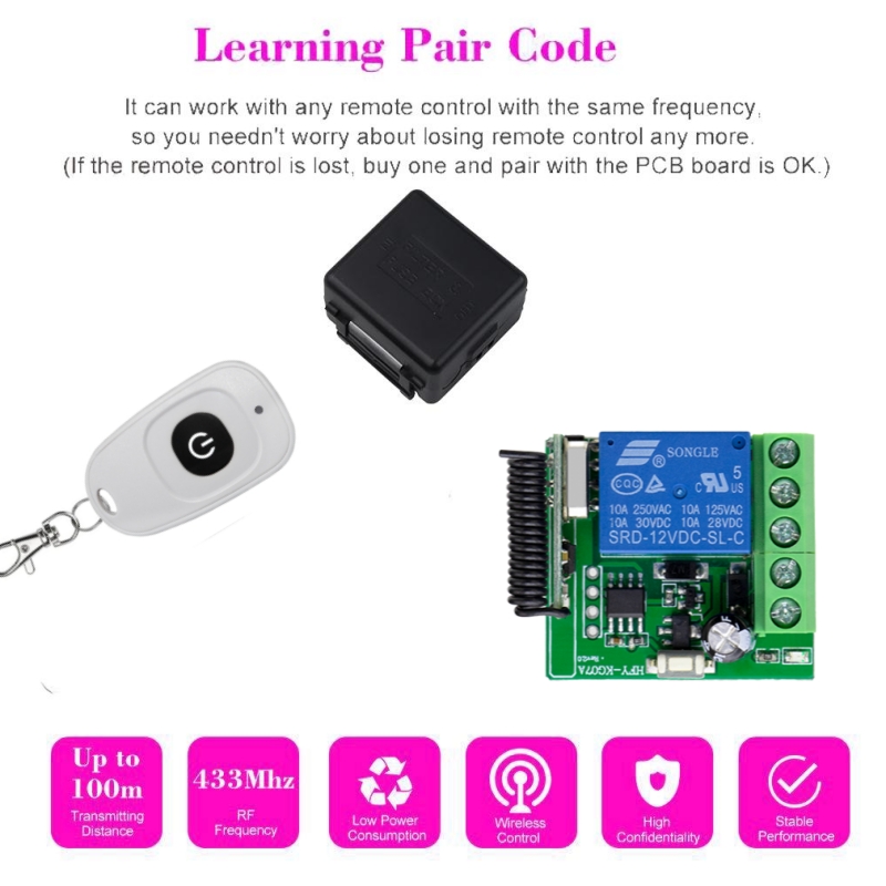 433 MHz DIY Wireless Switch DC – Diy Home Automation Controller Bewertung und Preis