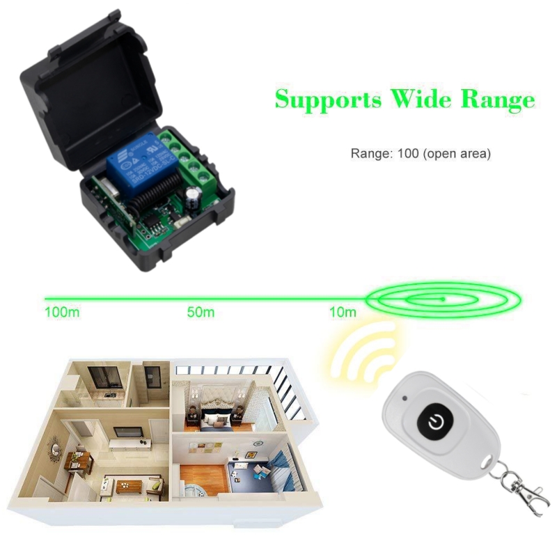 433 MHz DIY Wireless Switch DC – Diy Home Automation Controller Bewertung und Preis