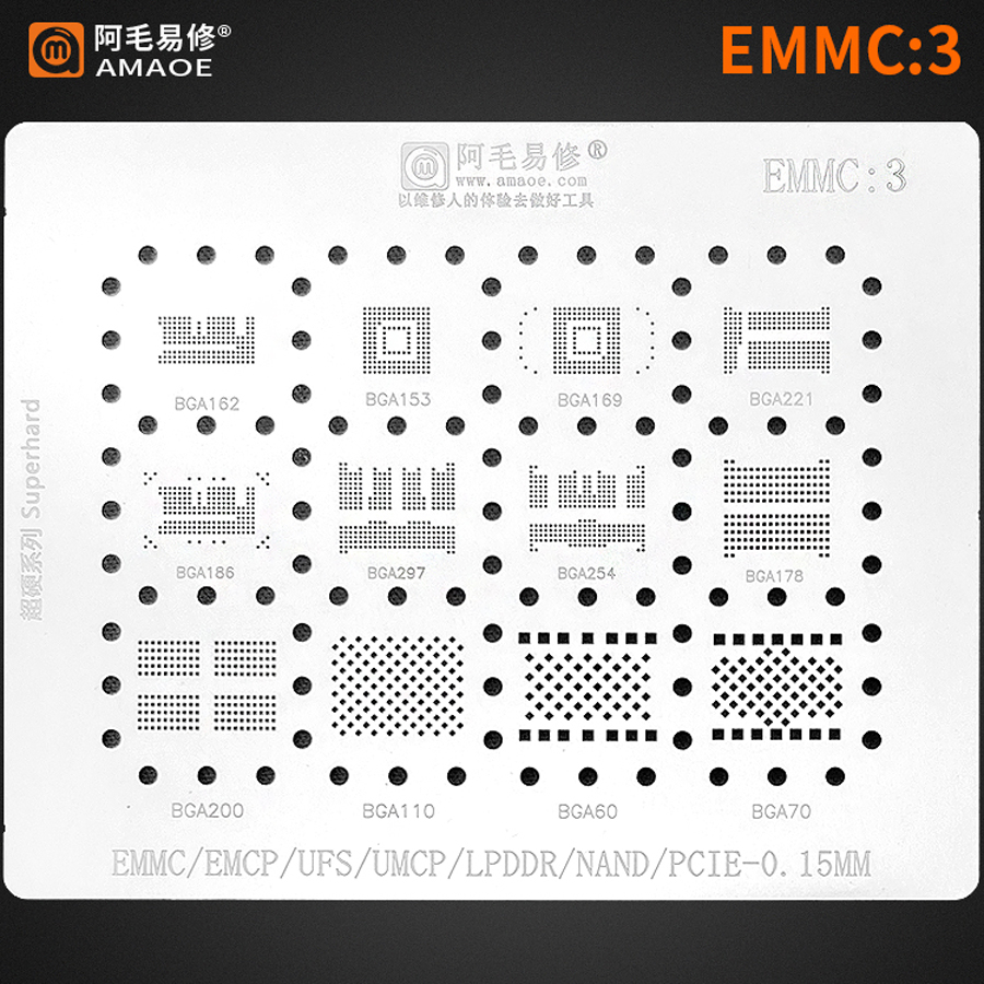 AMAOE EMMC3 BGA Reballing Scha – Tasmota Flash Tool Bewertung und Preis