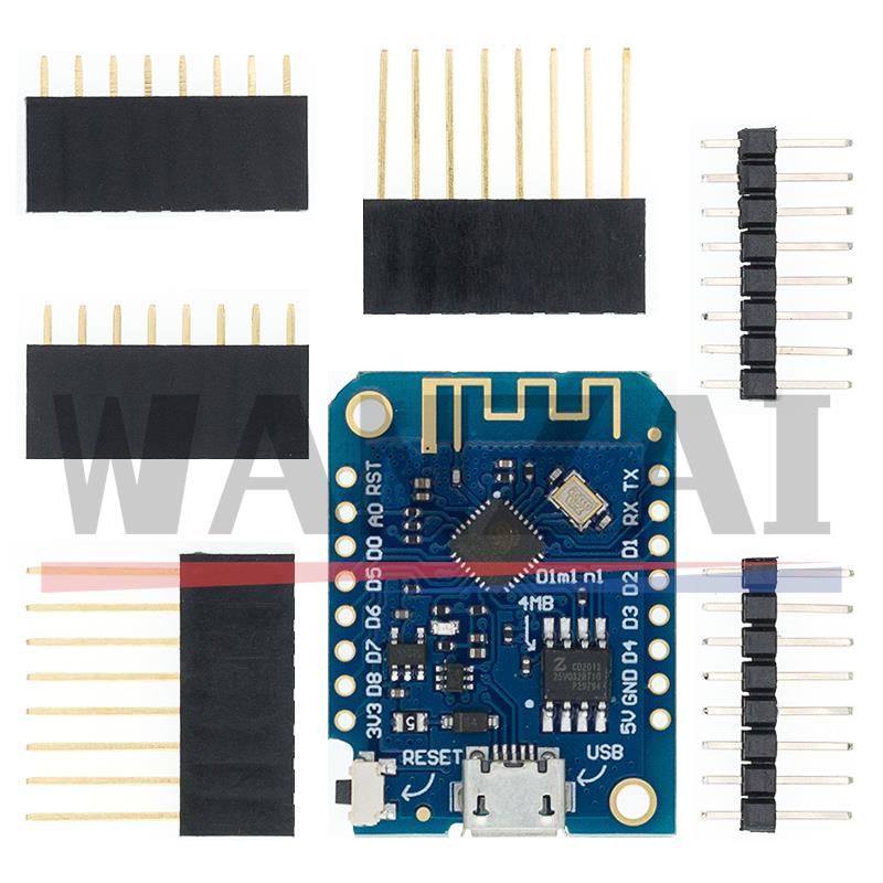 WeMos D1 Mini Pro V3.0.0 Bytes – Esp8266 Nodemcu Board Bewertung und Preis