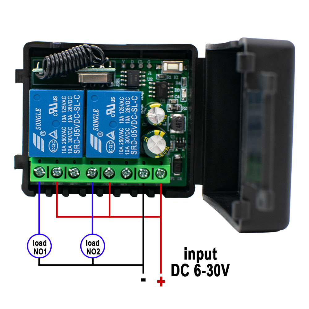 1~10 Stück 2-Kanal 433MHz RF-F – 433Mhz Receiver Module Bewertung und Preis