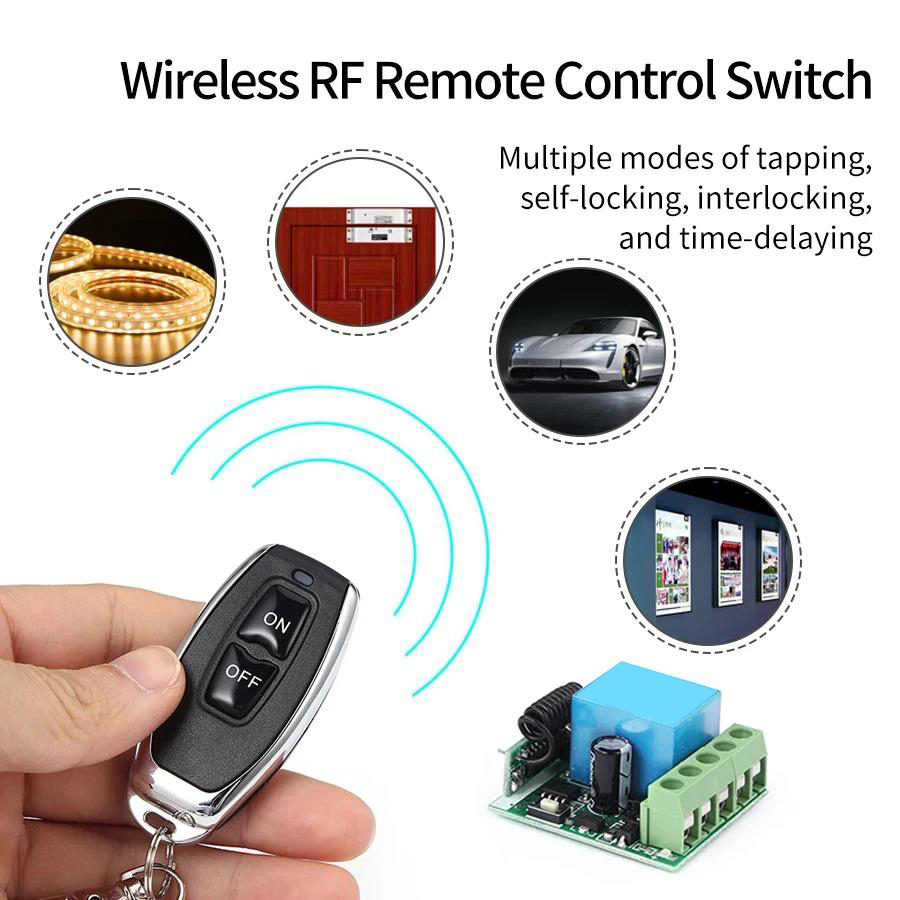 DC 12V 433Mhz RF Fernbedienung – 433Mhz Receiver Module Bewertung und Preis