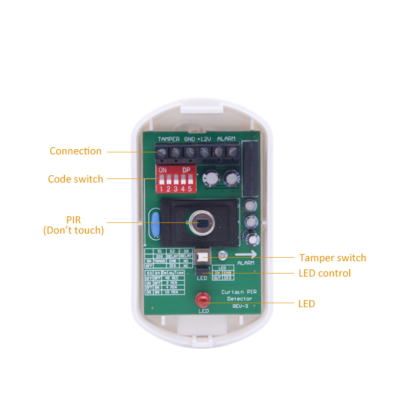 Kabelgebundener DC12V-Bewegung – Motion Sensor Pir Wired Bewertung und Preis