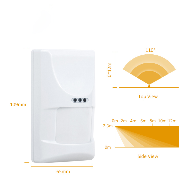 1/3 Stück Kabelgebundener Inne – Motion Sensor Pir Wired Bewertung und Preis