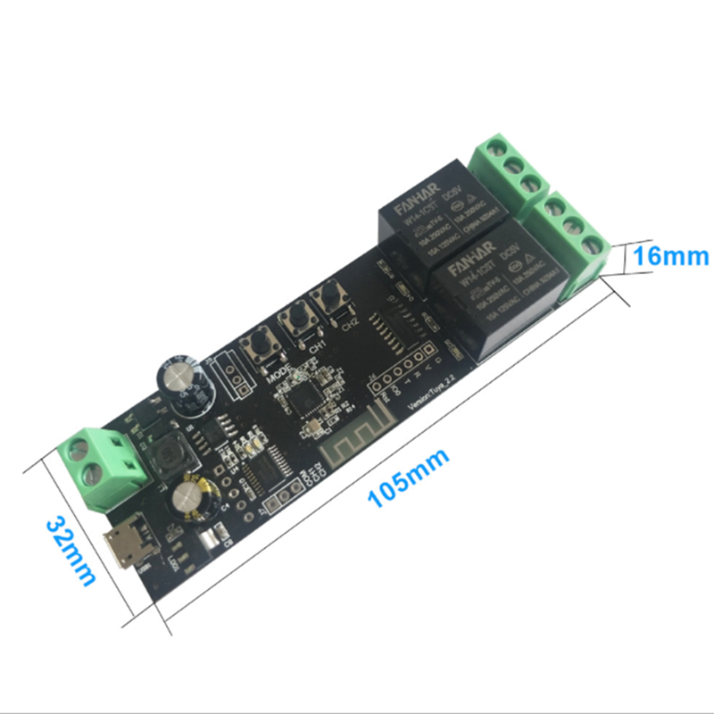 2CH Tuya Wifi Smart Control Bo – Diy Home Automation Controller Bewertung und Preis