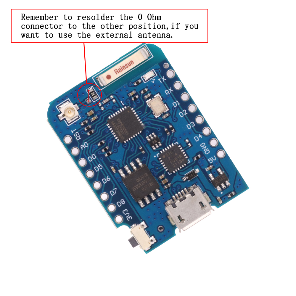 WeMos D1 Mini Pro V3.0 NodeMcu – Esp8266 Nodemcu Board Bewertung und Preis