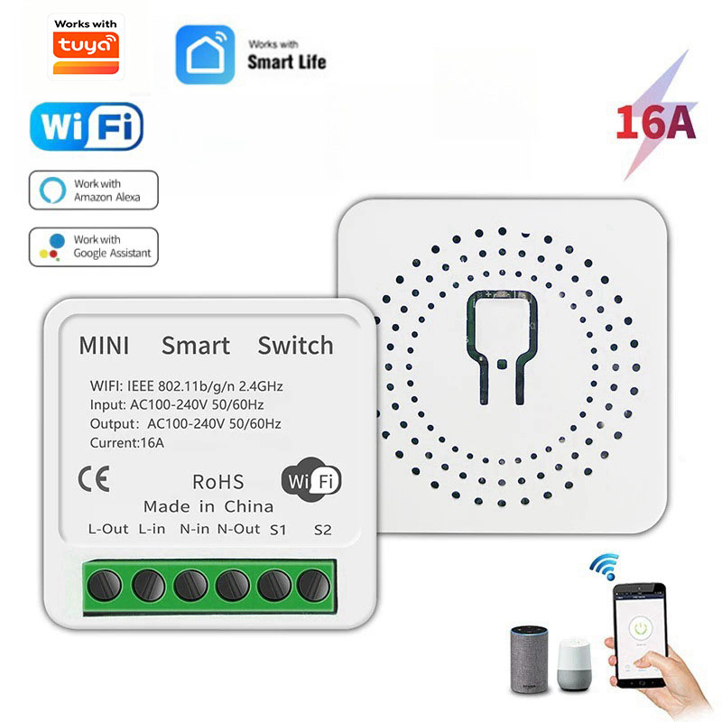 MINI 16A WLAN-Schalter DIY 1-W – Diy Home Automation Controller Bewertung und Preis