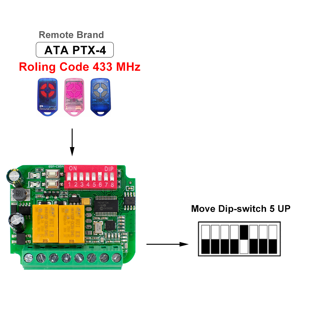 1-10 stücke Universal Garage E – 433Mhz Receiver Module Bewertung und Preis