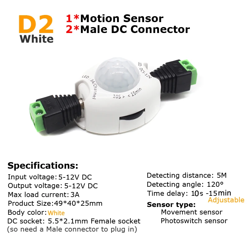 PIR-Bewegungsmelder-Schalter,  – Motion Sensor Pir Wired Bewertung und Preis