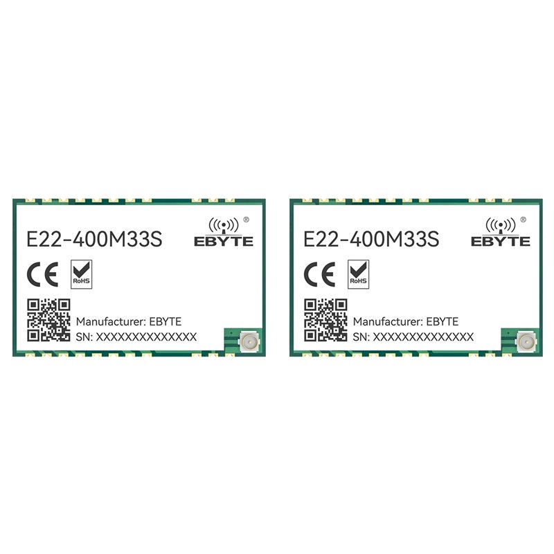 2X EBYTE SX1268 433Mhz Lora Wi – 433Mhz Receiver Module Bewertung und Preis