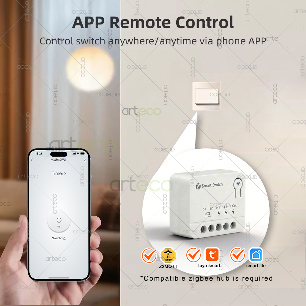 10A Zigbee Mini Smart Switch M – Diy Home Automation Controller Bewertung und Preis